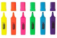 Opakowanie Zakreślacz 1127 6 kolorów komplet D.RECT