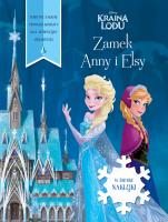 ZAMEK ANNY I ELSY KRAINA LODU. Autor: LAURA BULLER. SmakLiter.pl Okładka książki ZAMEK ANNY I ELSY KRAINA LODU