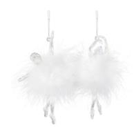 Opakowanie Zawieszka baletnica w spódnicy z piór