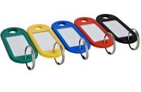 Opakowanie Zawieszka do kluczy czarna 10 sztuk D.RECT