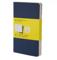 Opakowanie Zestaw 3 zeszytów Cahier Journals 9x14 kratka gran