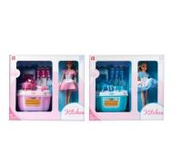 Zdjęcie produktu Zestaw kuchnia i lalka