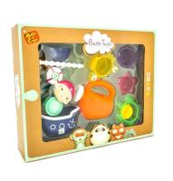 Zestaw zabawek do kąpieli 4. Wydawca: Pierot Wydawnictwo. SmakLiter.pl Opakowanie Zestaw zabawek do kąpieli 4