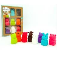 Zestaw zwierzątek do kąpieli. Wydawca: Pierot Wydawnictwo. SmakLiter.pl Opakowanie Zestaw zwierzątek do kąpieli