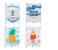 Opakowanie Zeszyt A5/60K linia Summer Vibes (10szt) STRIGO