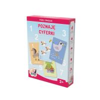 Zu&Berry - Poznaję cyferki. Nowe wydanie TREFL. Wydawca: Fabryka Kart Trefl-Kraków. SmakLiter.pl Opakowanie Zu&Berry - Poznaję cyferki. Nowe wydanie TREFL