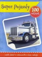 Okładka książki 100 naklejek. Super pojazdy w.2