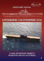 Okładka książki Amerykański lotniskowiec z II wojny światowej USS Enterprise (CV-6)
