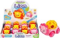 Opakowanie Auto lew z grzechotką