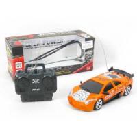 Opakowanie Auto wyścigowe 16 cm skala 1:28 na pilota czerwone