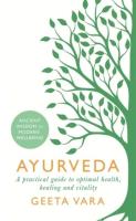 Ayurveda. Autor: Vara Geeta. SmakLiter.pl Okładka książki Ayurveda