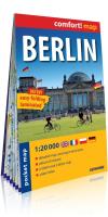 Okładka książki Berlin kieszonkowy laminowany plan miasta 1:20 000