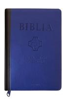 Biblia pierwszego Kościoła z paginat. granat. Autor: ks. prof.. Remigiusz Popowski SDB. SmakLiter.pl Okładka książki Biblia pierwszego Kościoła z paginat. granat