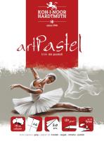 Opakowanie Blok do pasteli artpastel szary A4 20 kartek 180G.