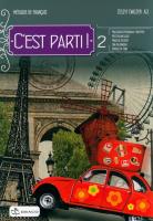 C'est parti! 2 zeszyt ćwiczeń DRACO. Autor: Opracowanie zbiorowe. SmakLiter.pl Okładka książki C'est parti! 2 zeszyt ćwiczeń DRACO