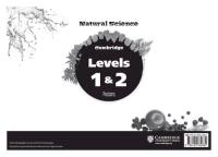 Opakowanie Cambridge Natural Science Levels 1â€“2 Posters