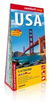 Okładka książki Comfort! map USA 1:4 750 000 mapa