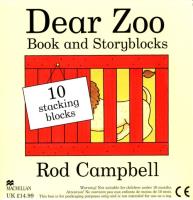 Dear Zoo Book and Storyblocks. Autor: Campbell Rod. SmakLiter.pl Okładka książki Dear Zoo Book and Storyblocks