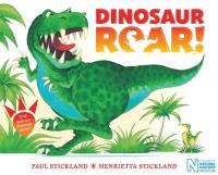 Dinosaur Roar!. Autor: Henrietta Stickland. SmakLiter.pl Okładka książki Dinosaur Roar!