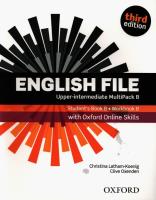 English File 3E Upper-Intermed. Multipack B+online. Autor: Latham-Koenig Christina, Oxenden Clive. SmakLiter.pl Okładka książki English File 3E Upper-Intermed. Multipack B+online