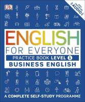 Opakowanie English for Everyone Business English Practice Book Level 1