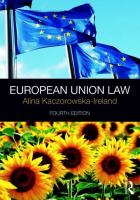 Okładka książki European Union Law