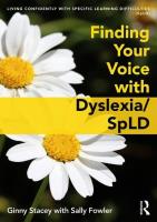 Opakowanie Finding Your Voice with Dyslexia/SpLD