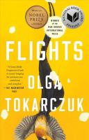 FLIGHTS. Autor: Olga Tokarczuk. SmakLiter.pl Okładka książki FLIGHTS