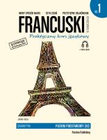 FRANCUSKI W TŁUMACZENIACH GRAMATYKA POZIOM A1 WYD. 2. Autor: Janina Radej. SmakLiter.pl Okładka książki FRANCUSKI W TŁUMACZENIACH GRAMATYKA POZIOM A1 WYD. 2