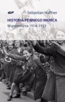 Okładka książki Historia pewnego Niemca. Wspomnienia 1914-1933