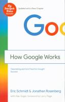 How Google Works. Autor: Schmidt Eric, Rosenberg Jonathan. SmakLiter.pl Okładka książki How Google Works