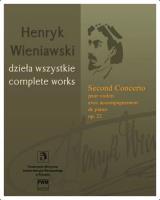 II Koncert skrzypcowy op.22. Autor: Wieniawski Henryk. SmakLiter.pl Okładka książki II Koncert skrzypcowy op.22