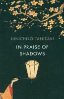 In Praise of Shadows. Autor: Junichiro Tanizaki. SmakLiter.pl Okładka książki In Praise of Shadows