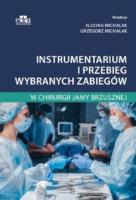 Okładka książki Instrumentarium i przebieg wybranych zabiegów w chirurgii jamy brzusznej
