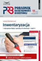 Okładka książki Inwentaryzacja - najczęstsze błędy i sposoby ich eliminacji Część 2