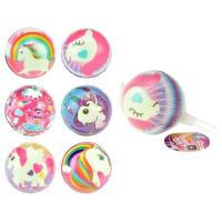 Jednorożcowe piłki piankowe mix wzorów. Wydawca: ToiToys. SmakLiter.pl Opakowanie Jednorożcowe piłki piankowe mix wzorów
