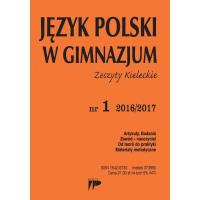 Język Polski w Gimnazjum nr.1 2016/2017. Autor:   Praca zbiorowa. SmakLiter.pl Okładka książki Język Polski w Gimnazjum nr.1 2016/2017