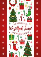 Opakowanie KARNET B6 BN PATERN CZERWONY