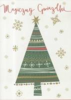 Opakowanie Karnet B6 Boże Narodzenie - Choinka