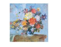 Opakowanie Karnet kwadrat z kopertą A Vase of Lilies