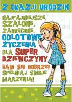 Opakowanie Karnet Young B6 + koperta wzór nr 004 Urodziny