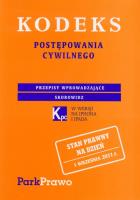 Kodeks postępowania cywilnego. Autor: praca zbiorowa. SmakLiter.pl Okładka książki Kodeks postępowania cywilnego