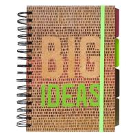 Opakowanie Kołonotes A5/80K z 4 przekładkami Big Ideas