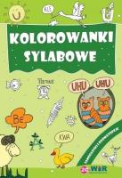 Okładka książki Kolorowanki sylabowe - Samogłoski i onomatopeje