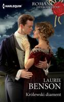 Królewski diament. Autor: Benson Laurie. SmakLiter.pl Okładka książki Królewski diament