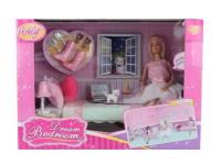 Opakowanie Lalka 30 cm z łóżkiem i akcesoriami