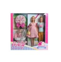 Opakowanie Lalka 30 cm z mężem i dziećmi