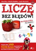 LICZĘ BEZ BŁĘDÓW. Autor: ALICJA BERMAN. SmakLiter.pl Okładka książki LICZĘ BEZ BŁĘDÓW