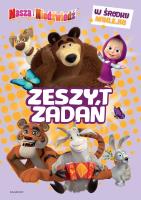 MASZA I NIEDŹWIEDŹ ZESZYT ZADAŃ. Autor: Opracowanie zbiorowe. SmakLiter.pl Okładka książki MASZA I NIEDŹWIEDŹ ZESZYT ZADAŃ