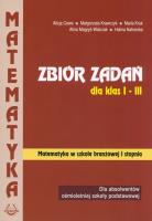 Okładka książki Matematyka SBR 1 Zbiór zadań dla klas 1-3 PODKOWA